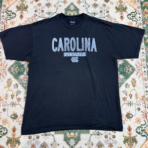Old Varsity Brand Carolina Tar‎ Heels Mens XL T Shirt Black Basketball College